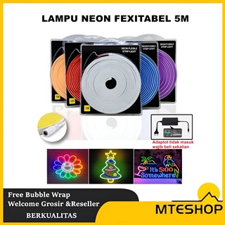 MTE Lampu Neon Flexible LED Selang Panjang 5M DC 12V