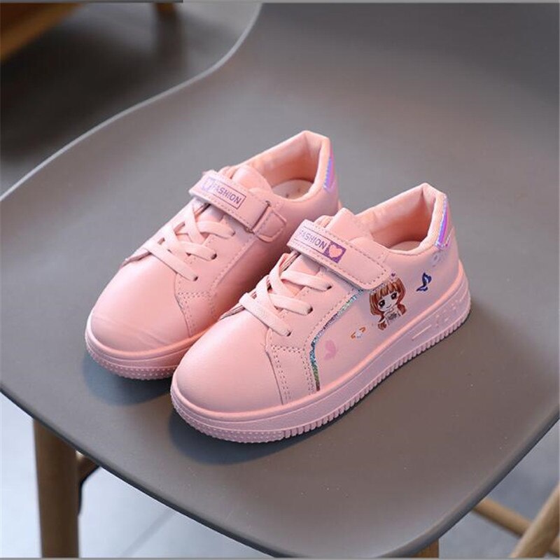 Sepatu Sneaker Anak Perempuan - ALR MOTIF 034 Sepatu Sport Anak Casual Import