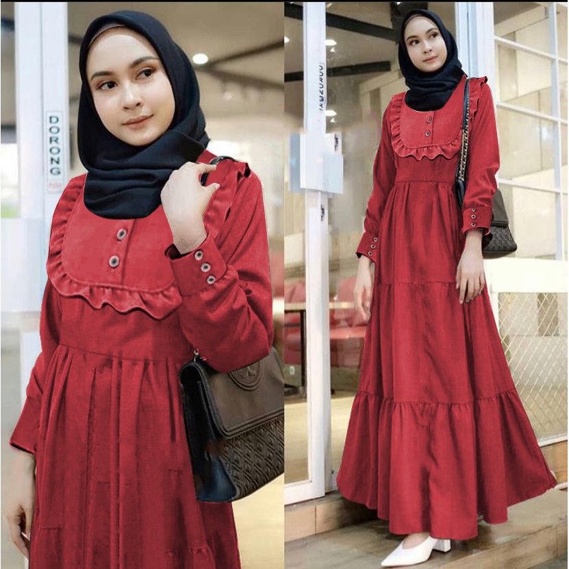 SALE  KALANTHA FASHION Gamis Terbaru Velia Fashion Wanita Gamis Wanita Fashion Muslim Fashion Hijab