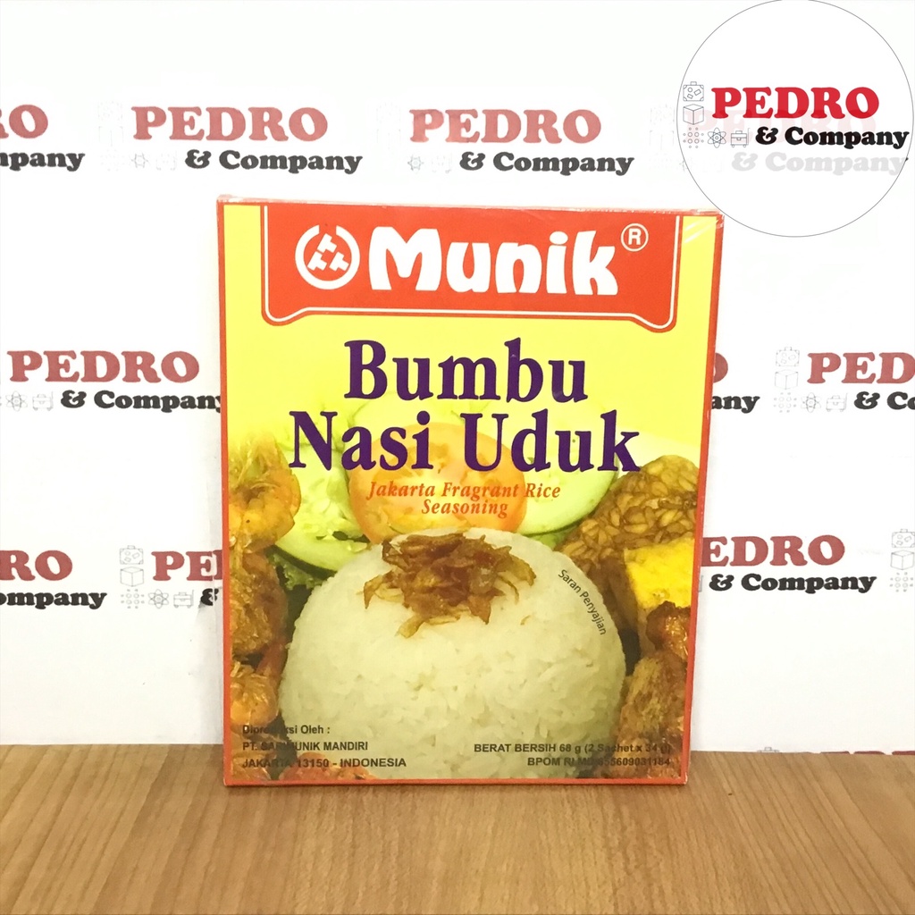 

Munik bumbu nasi uduk / indonesian jakarta fragrant rice seasoning - indonesian instant spice