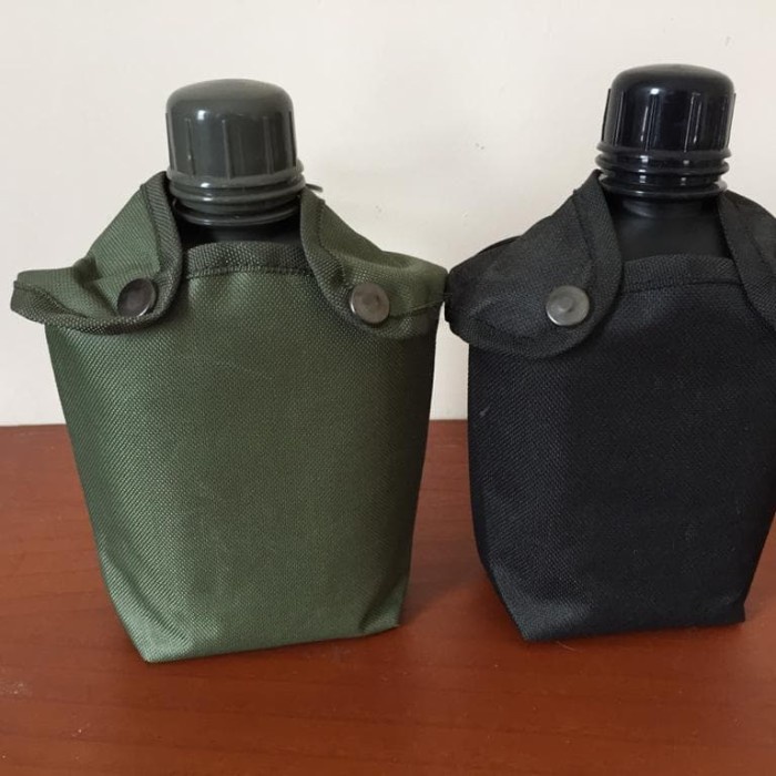 Veples / Peples / Botol Minum Tentara / Outdoor + Sarung