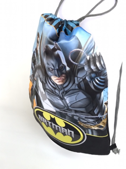 Tas ransel anak sekolah  serut /  string sport bag / sling bag tk - sd - smp batman