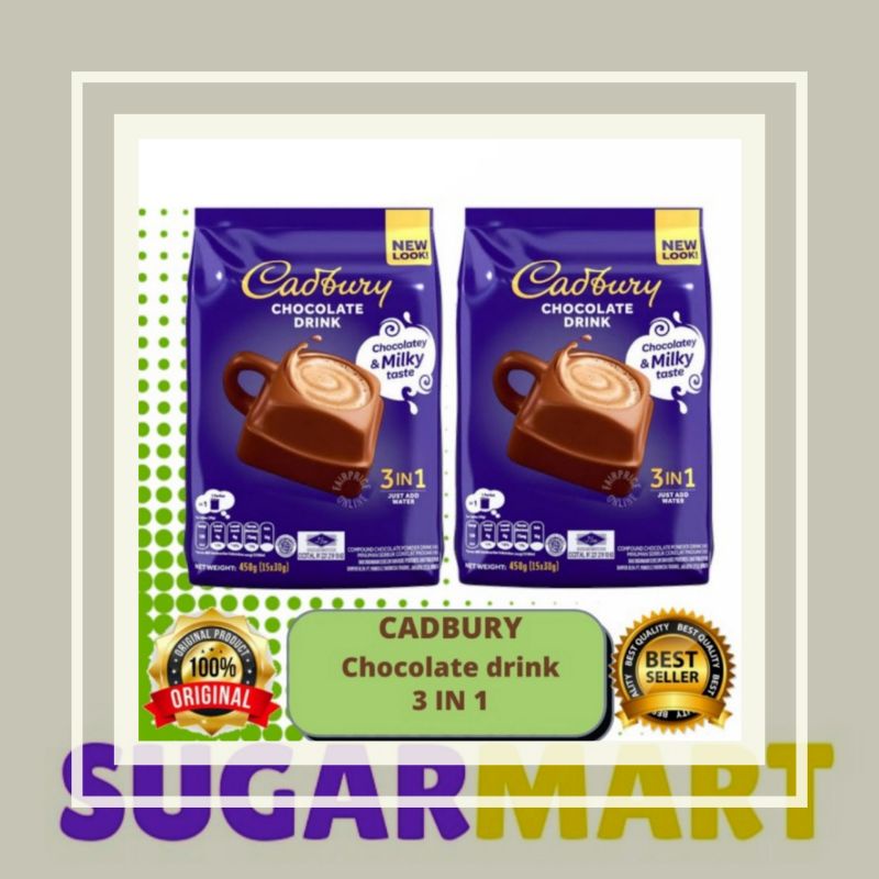 

Cadbury Hot Chocolate Drink 3in1 (13x30gr)
