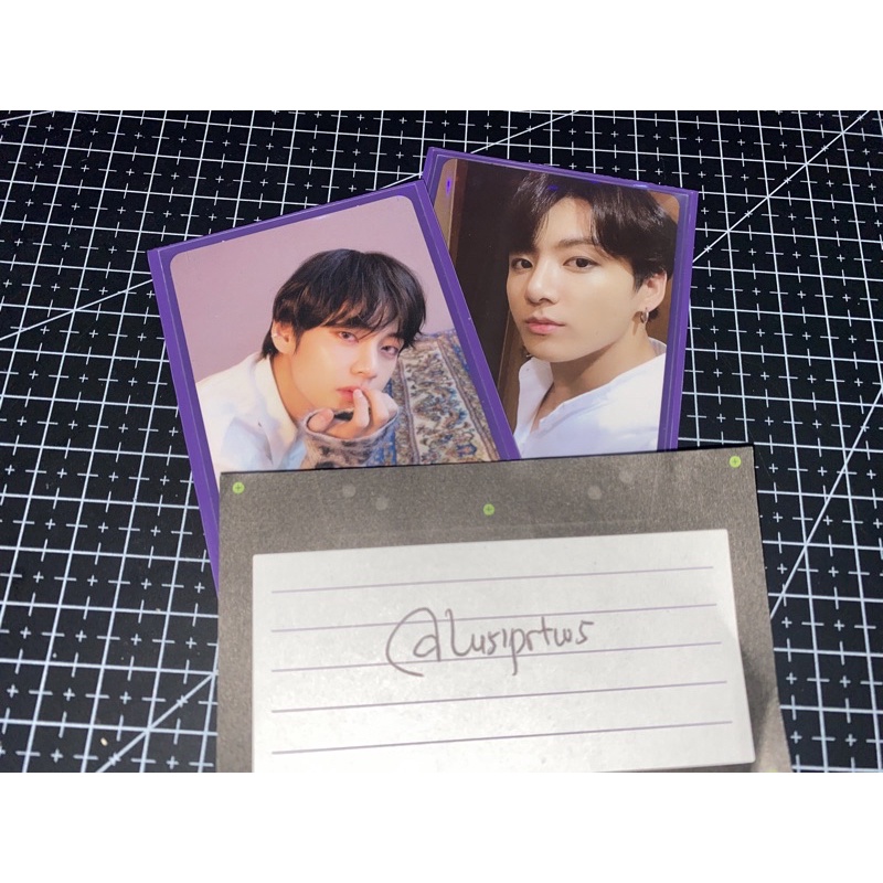 BTS - Taehyung Tear O & Jungkook memories BR 2019 Fullset
