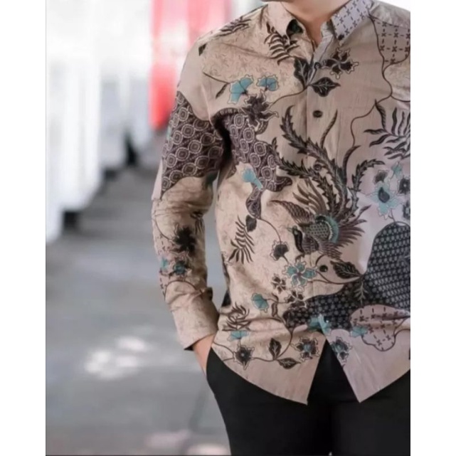 BATIK PRIA REGULERFIT MODERN LENGAN PANJANG OB 514