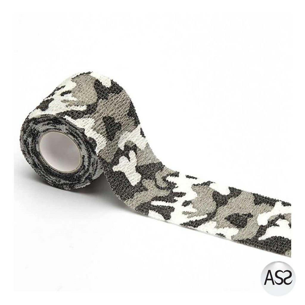 ASS Shop - Camouflage Retractable Tape Hunting Survival Kit / Lakban Ajaib - H10