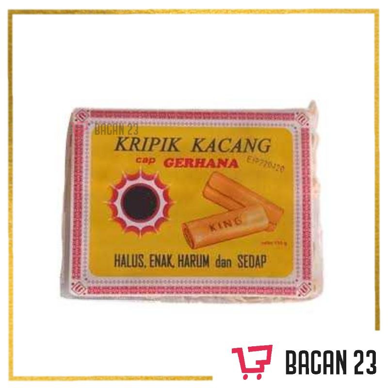 Kripik Kacang Cap Gerhana (135gr) / Keripik Kacang Gurih / Bacan 23 - Bacan23