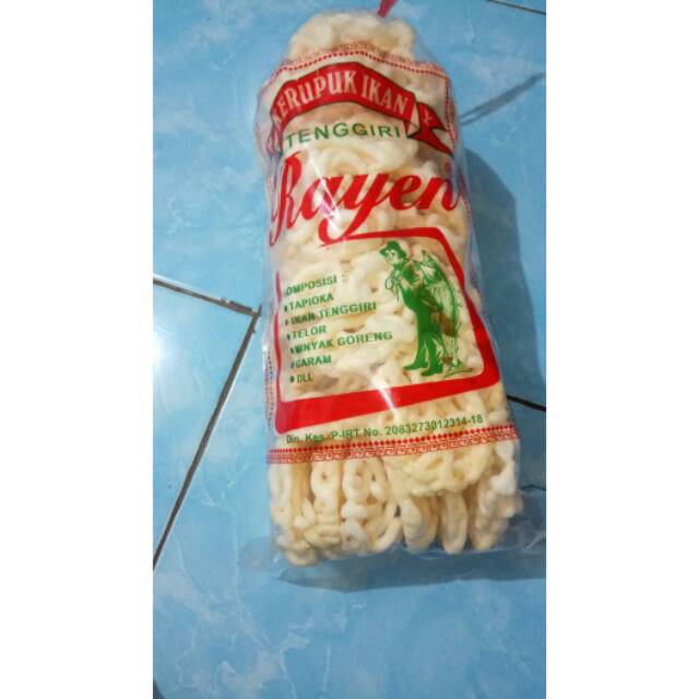 

Kerupuk tenggiri asli bangka