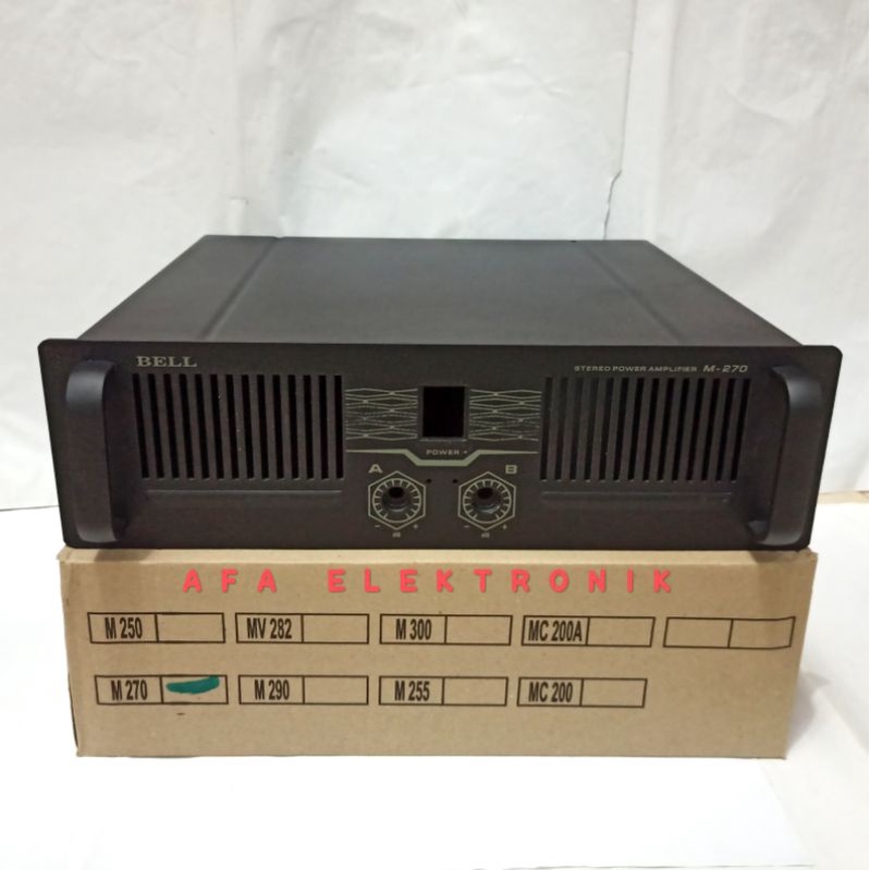 Box Power Amplifier BELL M270