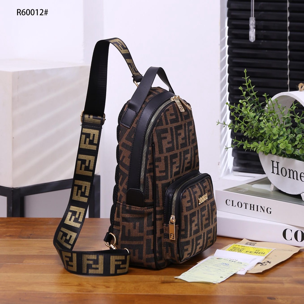 FF Monogram One Shouder Backpack R60012