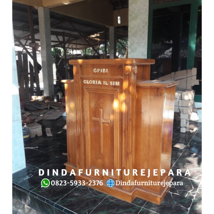 mimbar gereja salib mimbar gereja Kristen
