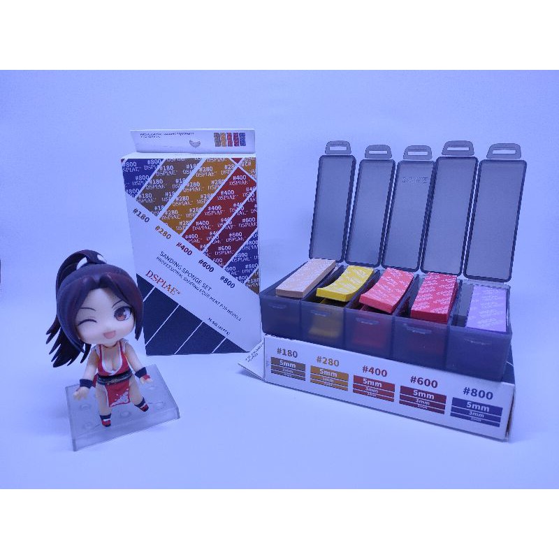 DSPIAE Amplas Sanding Sponge Set 180-800 - Amplas Gundam Tools