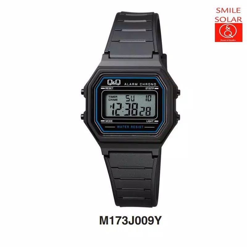 Q&amp;Q Jam Tangan QNQ Arloji Wanita Digital Fashion Elegant QQ M173 M173J Original Water Resist