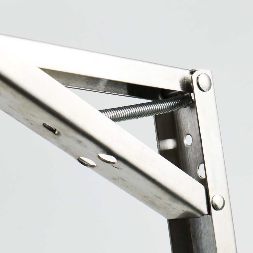 TD-AI Taffware XIDA Bracket Engsel Stainless Steel 65 kg 12 Inch 2 PCS JM006