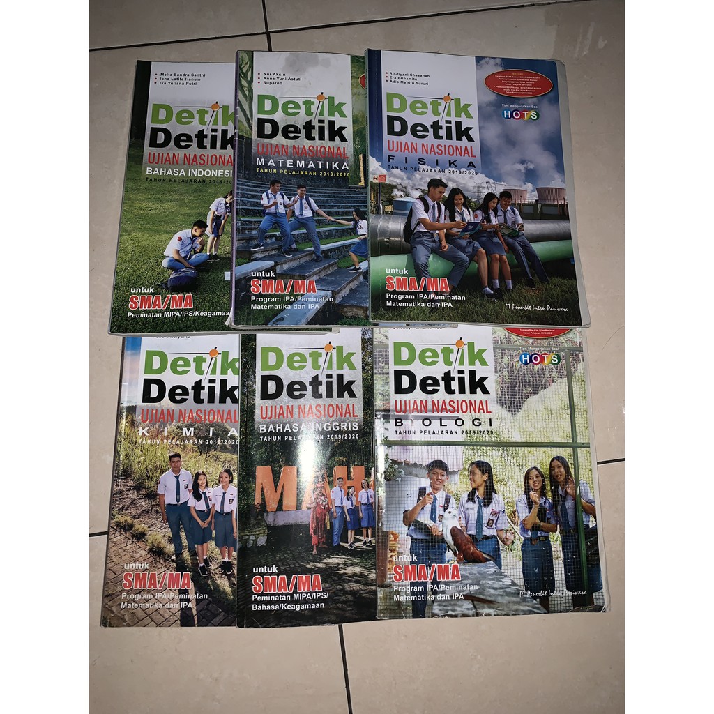 

Buku Detik Detik UN SMA 2020 [Baca Desc]