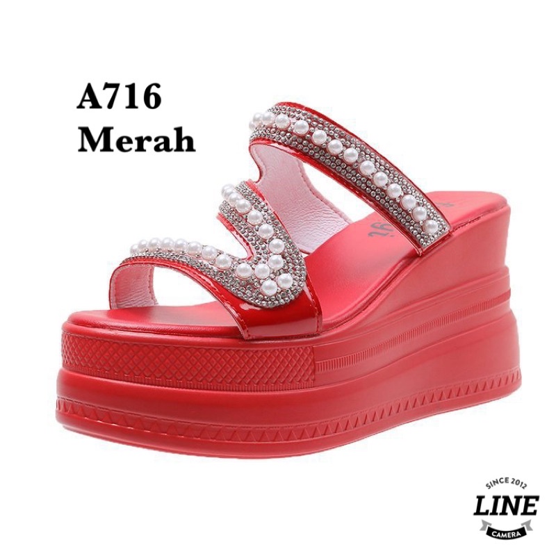 WEDGES WANITA FASHION KOREA A716