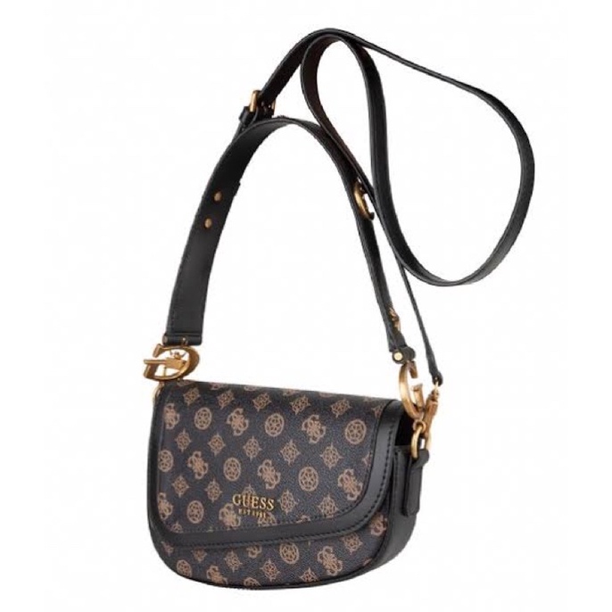 GUESS LOGO G DREAM FLAP SHOULDER BAG