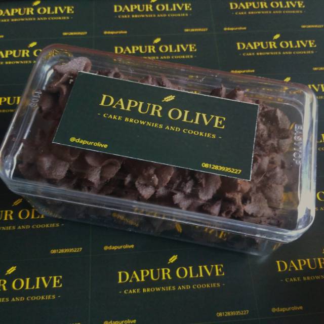 

KUE SEMPRIT MAWAR COKLAT COKELAT