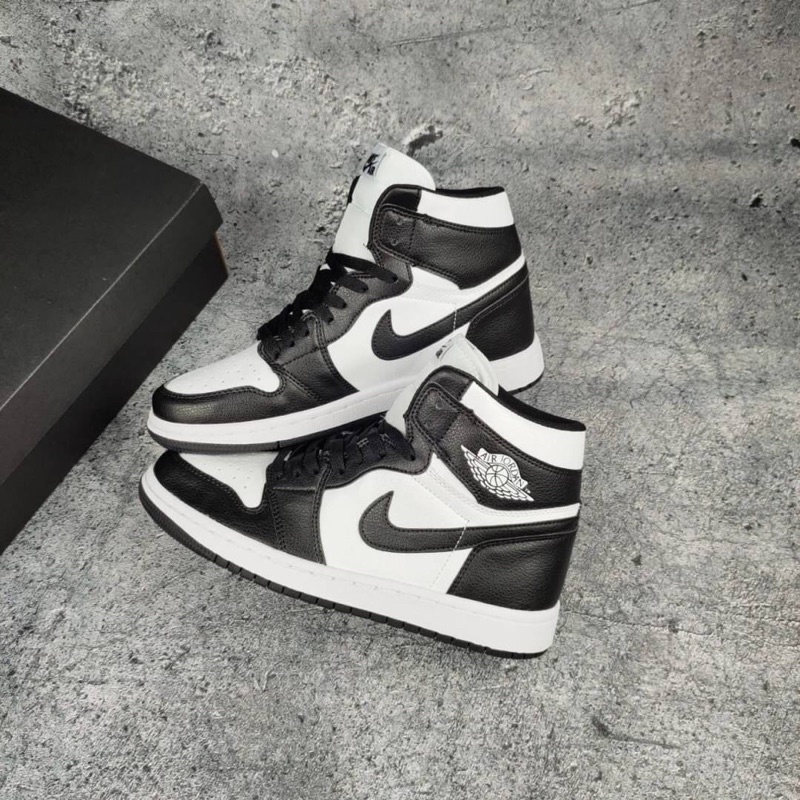 black white nike jordan