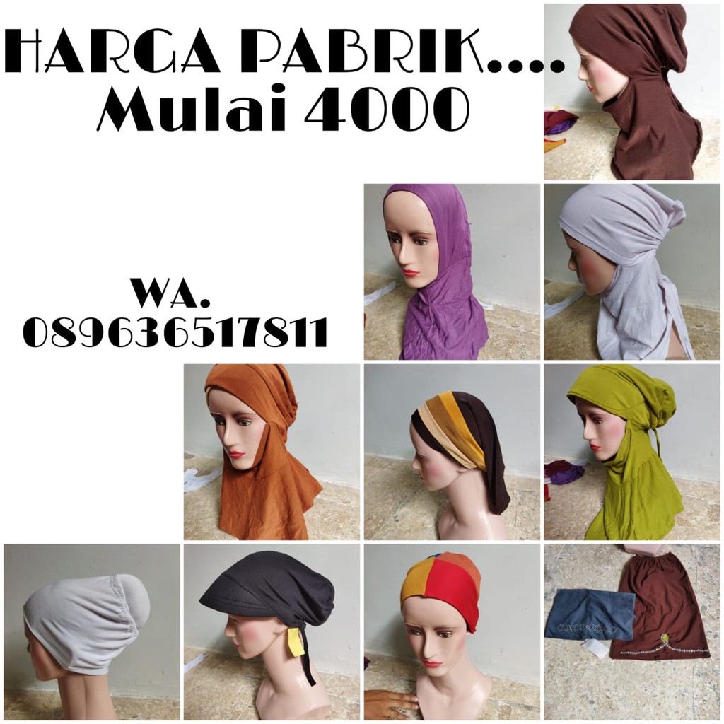 CIPUT KERUDUNG / DALAMAN KERUDUNG / CIPUT CIPOL / CIPOL KERUDUNG / DALAMAN HIJAB / DALAMAN KHIMAR / 