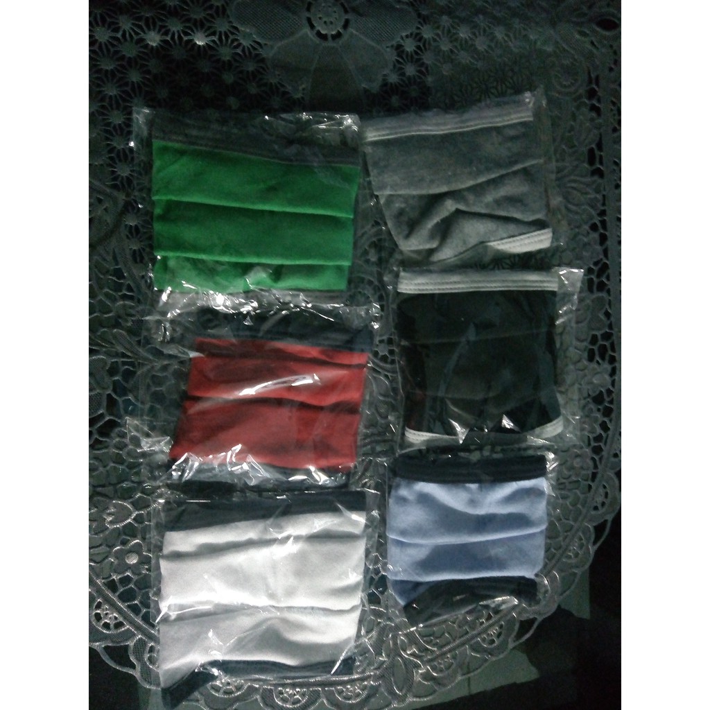 Masker kain kaos masker hijab masker tali