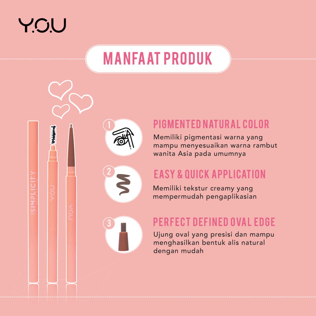 Kosmetik You The Simplicity Brow Styler by You Makeups