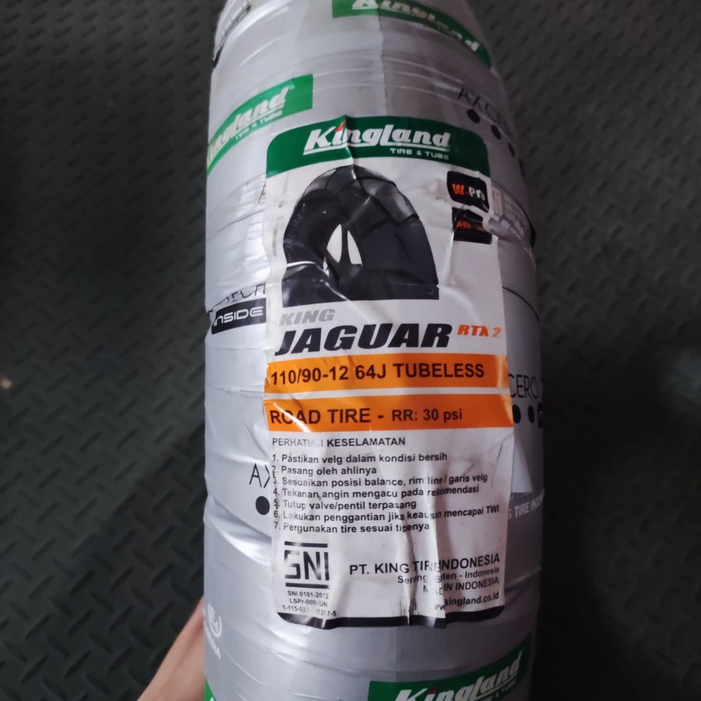 Ban motor matic Kingland King Jaguar RTX 2  110 90 12 tubeless