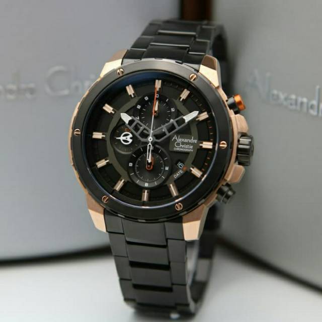 Alexandre Christie 6530 Jam Tangan Pria ORIGINAL