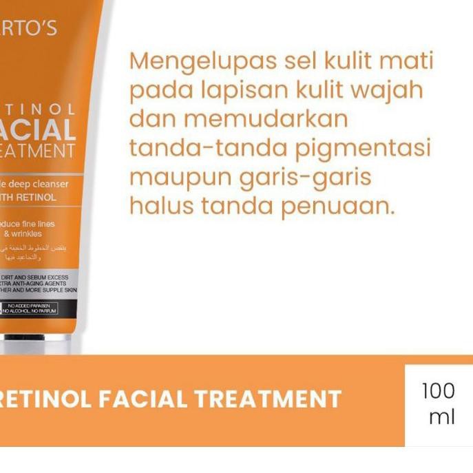 [ORI] Facial Treatment Retinol 100ml BPOM -  Multifungsi AMPUH Merawat Kulit Berjerawat dalam 7 Hari