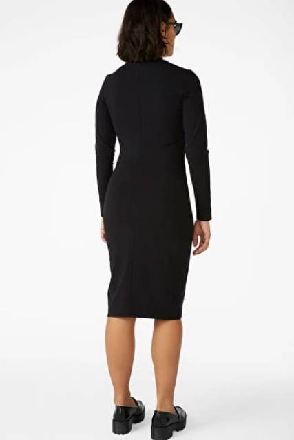 M*NKI KNIT BODYCON DRESS-ORIGINAL 100%