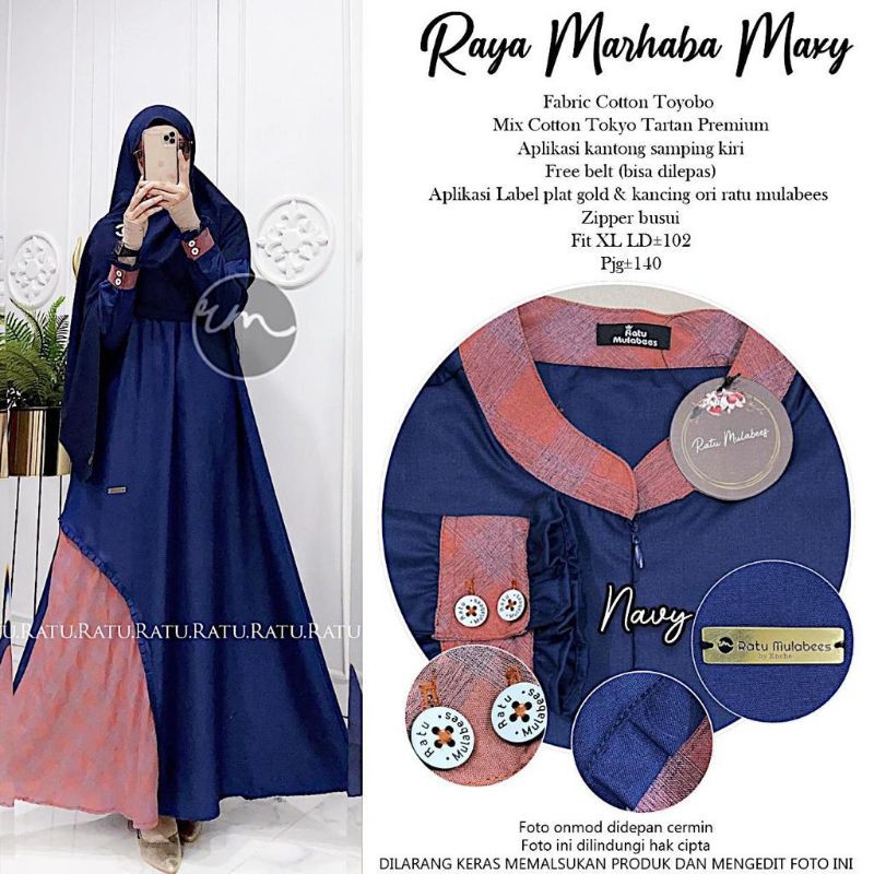 Raya Marhaba Couple- Maxy- kemko by ratu mulabees