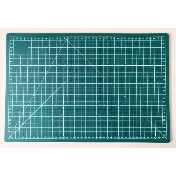 

SUPER MURAH - CUTTING MAT UKURAN A3 - DOUBLE SIDED SELF HEALING CUTTING MAT A3 PEMOTONG KERTAS SERB