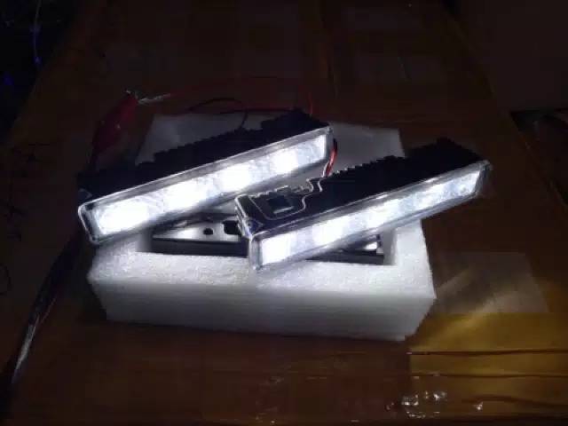 Lampu drl Yaris universal mobil terang kualitas bagus Led 4titi