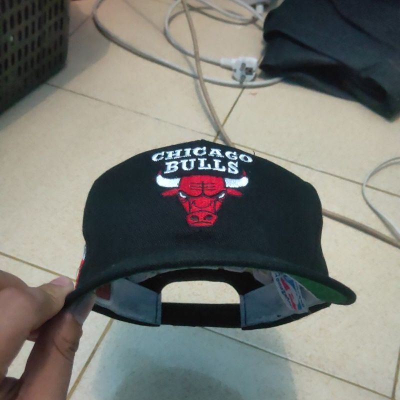 Topi Snapback Vintage Bulls Blockhead