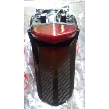 spakbor belakang honda CRF variasi lampu