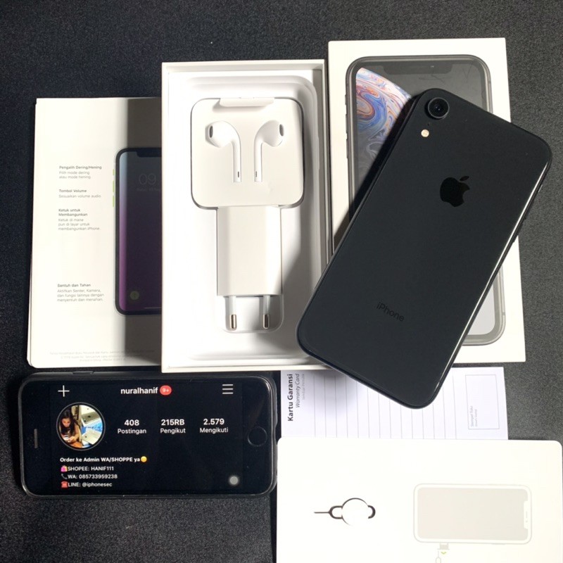 XR 64GB Black Second IBOX MULUS LIKE NEW