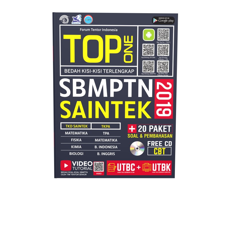 Top One SBMPTN SAINTEK 2019 + CD