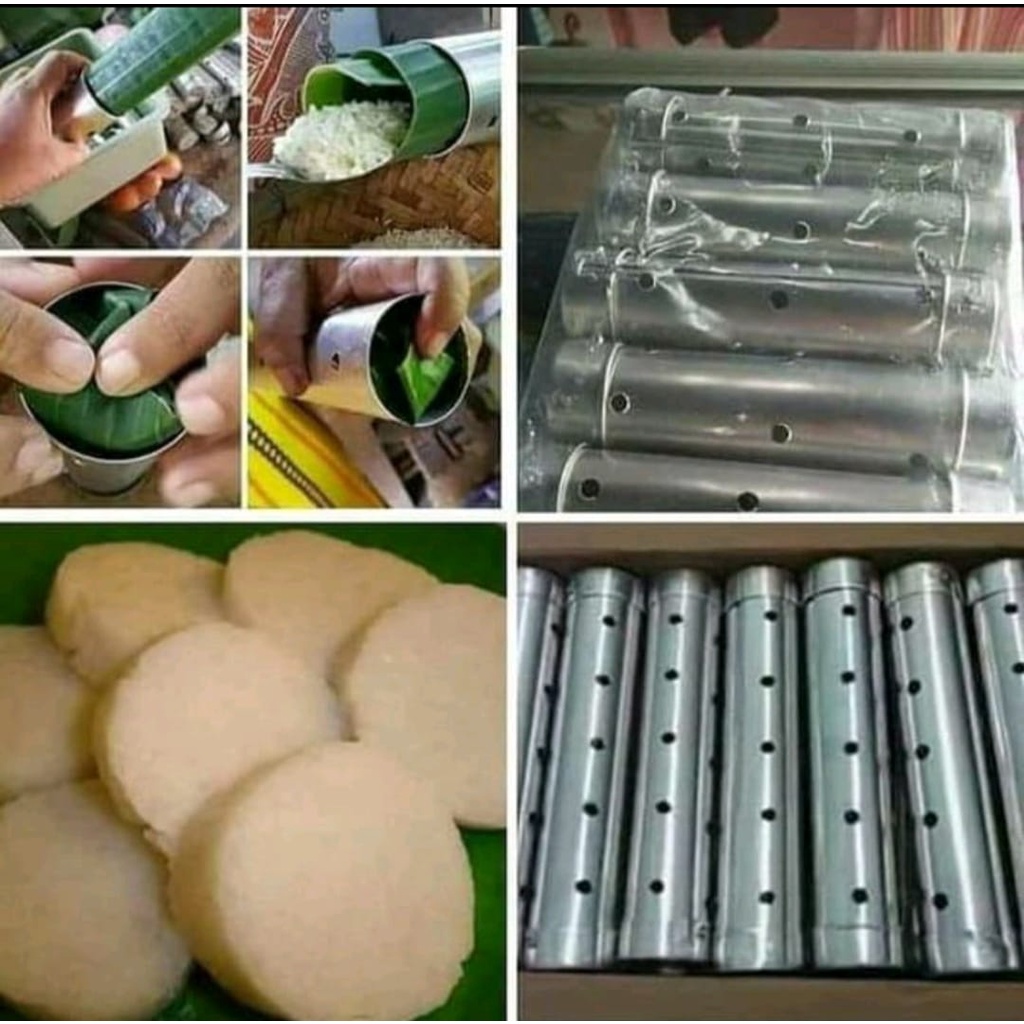 Cetakan lontong / cetakan lontong 1 lusin 12 pcs cetakan lontong