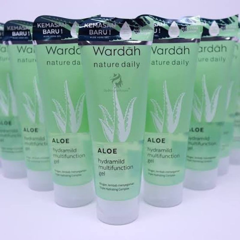 WARDAH ALOE HYDRAMILD MULTIFUNCTION GEL / ALOEVERA GEL WARDAH / WARDAH ALOEVERA / MOISTURIZING