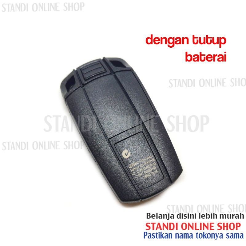 Cassing Remote Smartkey Kunci Casing Keyless BMW E90 E81 E89 E60 Buka Batterai