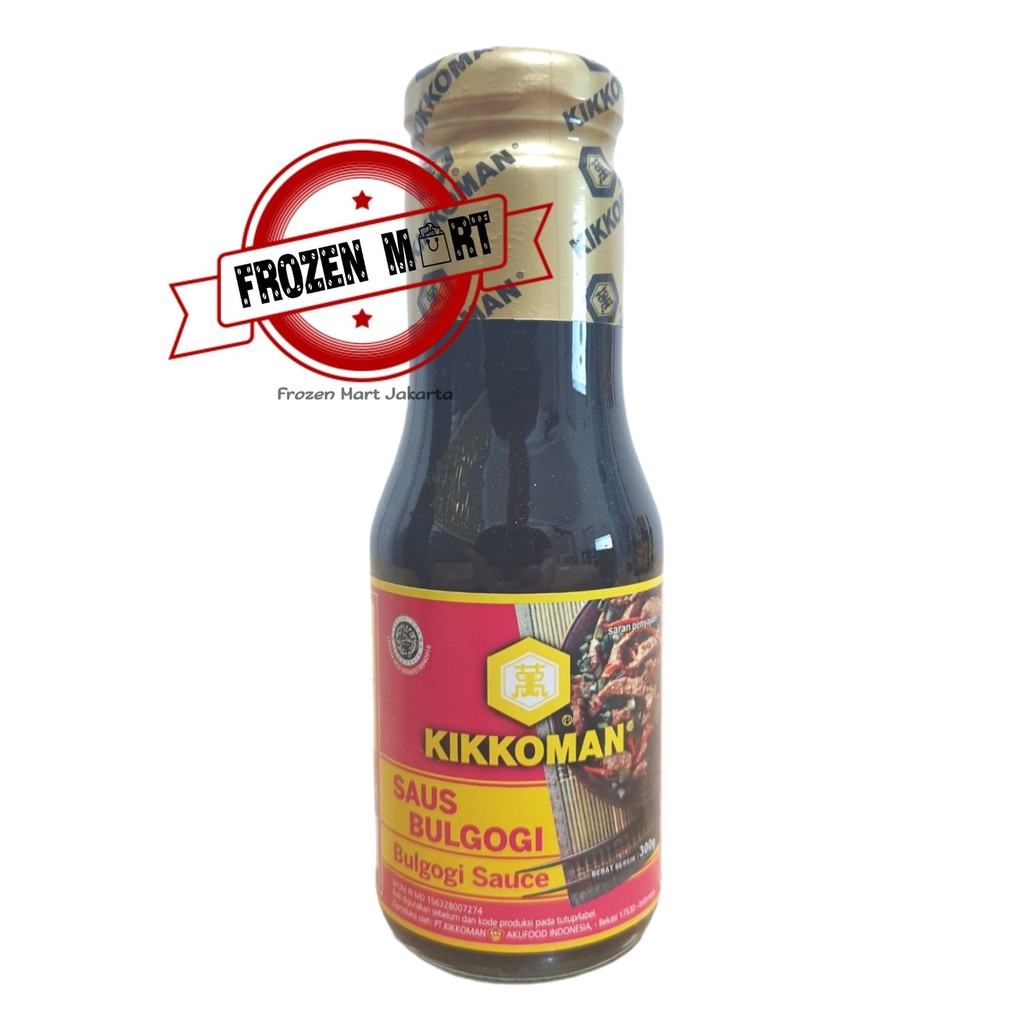 KIKKOMAN BULGOGI SAUCE 300GR (SAUS BULGOGI) + EXTRA BUBBLE