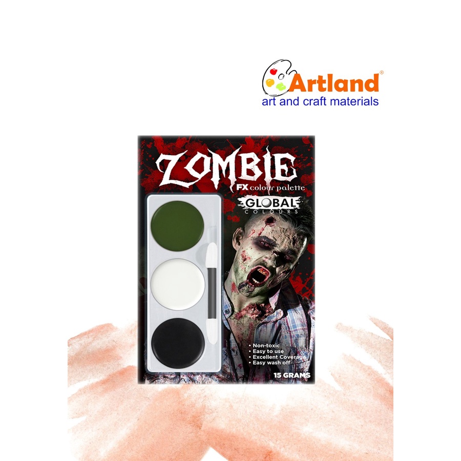 

Face Painting / Cat Wajah Global Colour Zombie Kit 15gr