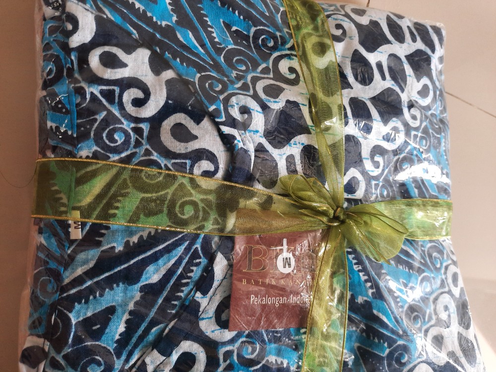 Batik Wanita Kekinian Blouse Batik Brokat Batik Kombinasi Seno Parang Susun