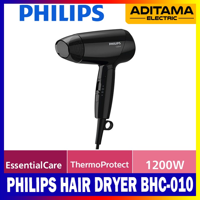 PHILIPS HAIR DRYER ESENTIAL CARE BHC-010/ PHILIPS HAIR DRYER BHC010