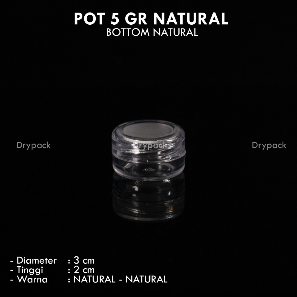 Pot Cream 5 gr Natural