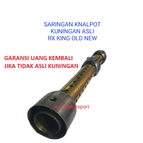 SARINGAN KNALPOT ASLI KUNINGAN RX KING RX SPECIAL MAESTRO
