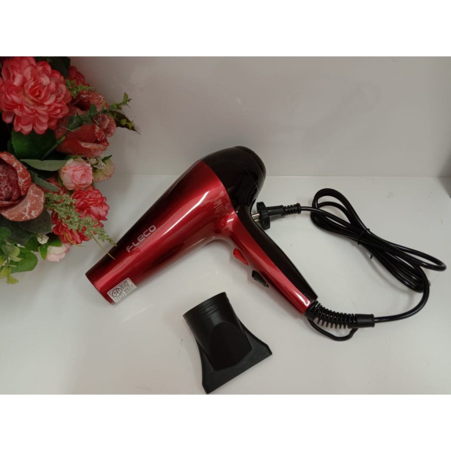 COD Hair Dryer FLECO 213 Alat  Pengering Rambut Ionic Salon 400w