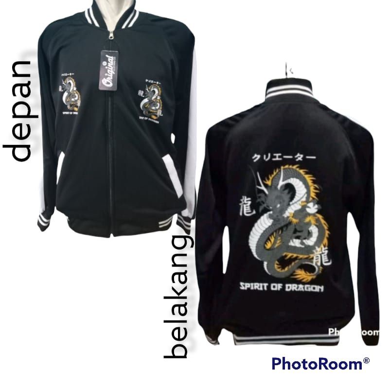 Jaket sukajan dewasa pria wanita / Jaket naga