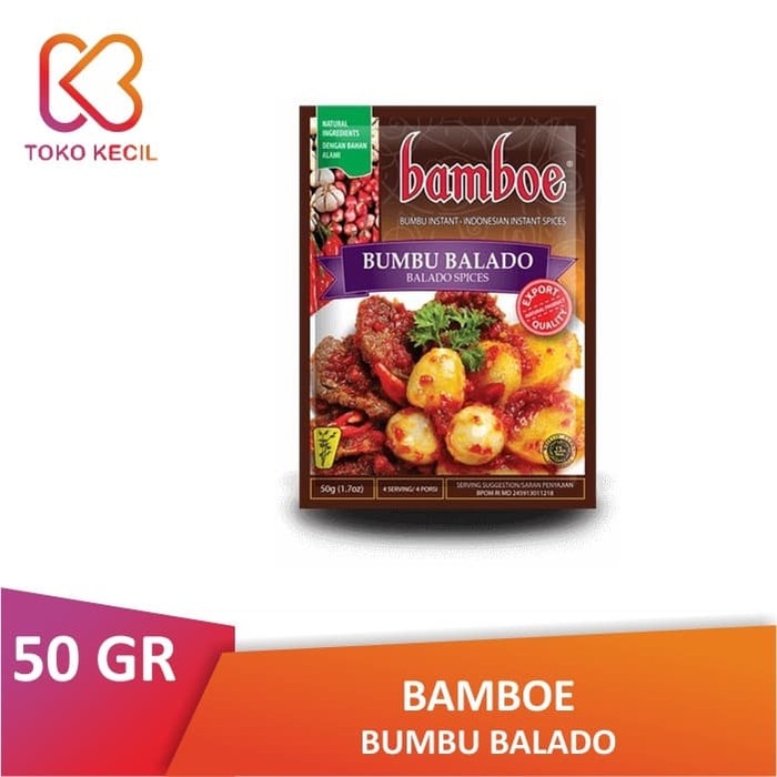 

Instan-Masak-Bumbu- Bamboe Bumbu Balado -Bumbu-Masak-Instan.