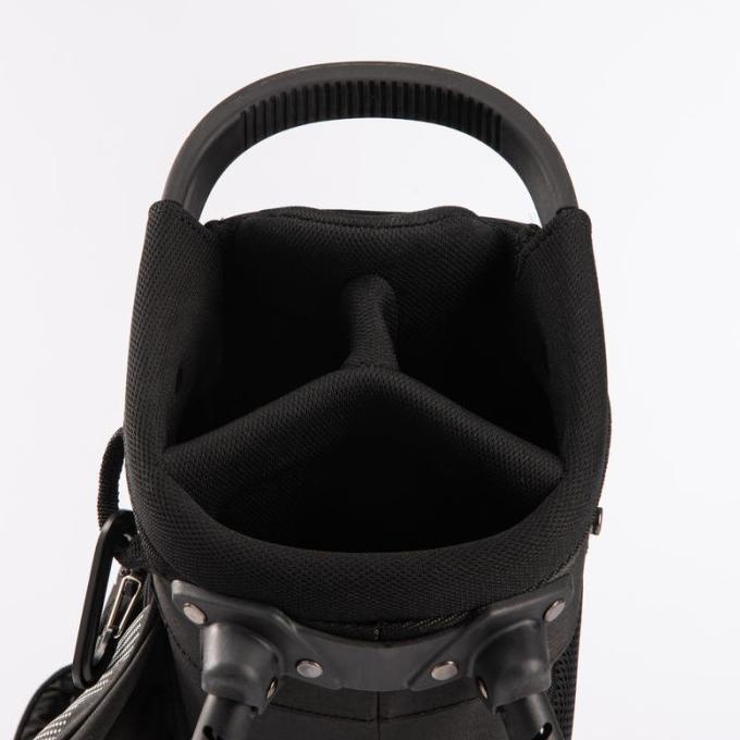 TERBARU Inesis Tas Stick Golf Berdiri 100 Hitam Kapasitas 7 Clubs Stik Golf